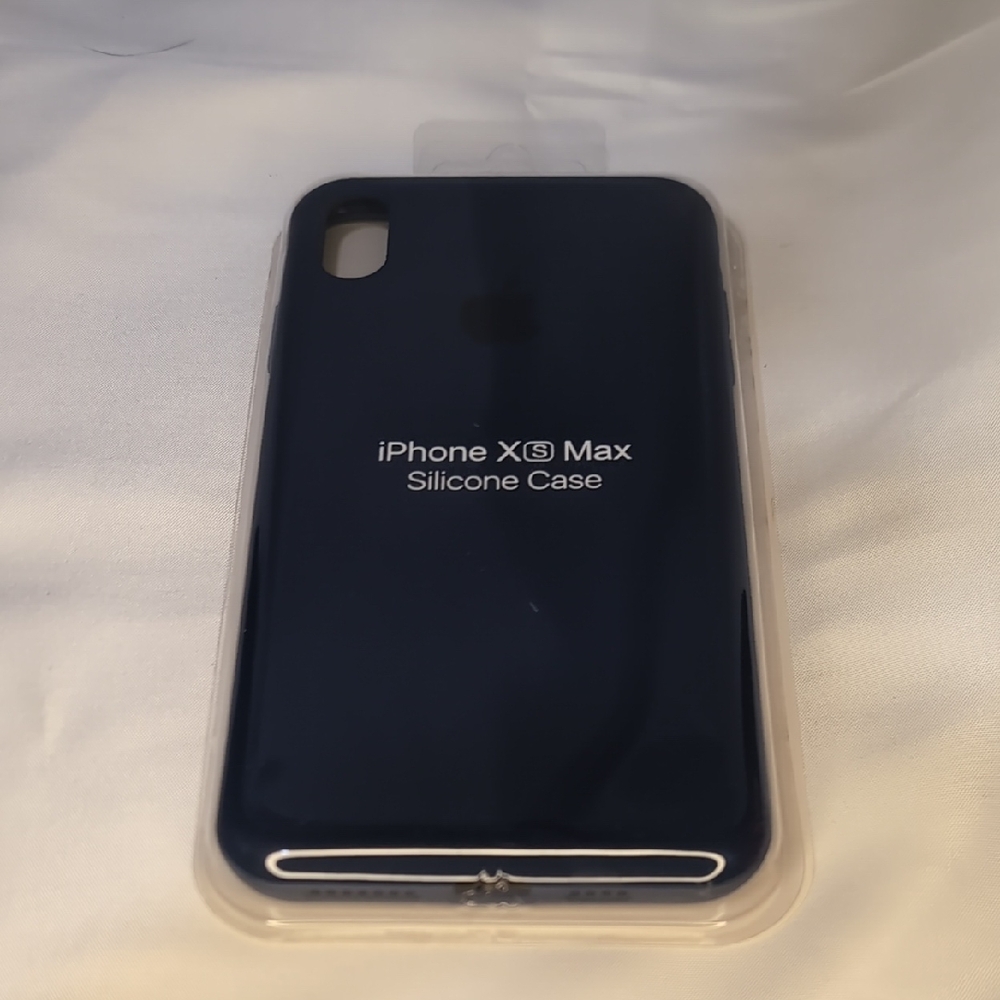 Apple iPhone XS Max Silicone Case - Deep Blue